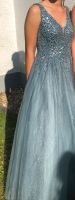 Abendkleid aus Tüll mit Pailletten in blau Hessen - Mainhausen Vorschau