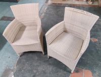 Polyrattan Gartenstühle Sessel beige Niedersachsen - Westerstede Vorschau