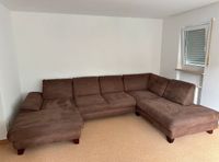 Eckcouch / Sofa mit Schlaffunktion Nubuk München - Moosach Vorschau