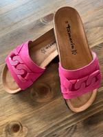 ❤️ Tamaris ❤️ Pantoletten Sandalen Birkenstock pink NEU Gr 38 Bayern - Partenstein Vorschau