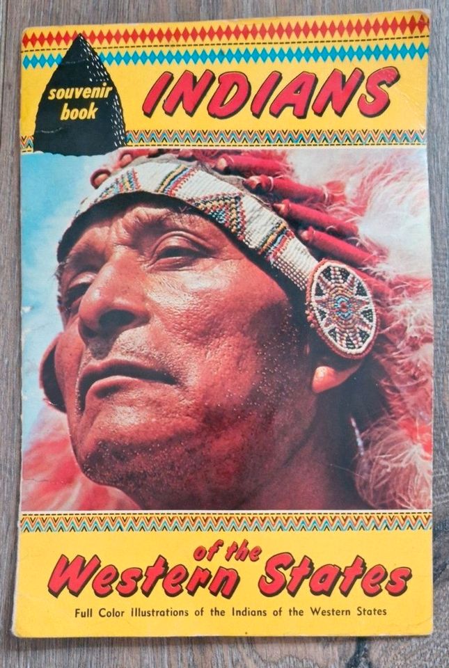 Souvenier Book - Indians of the Western States in Wiehl