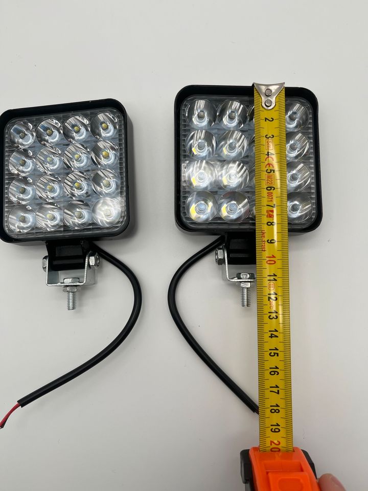 2-10x 48W LED Arbeitsscheinwerfer Strahler Rückfahrscheinwerfer in Soltau
