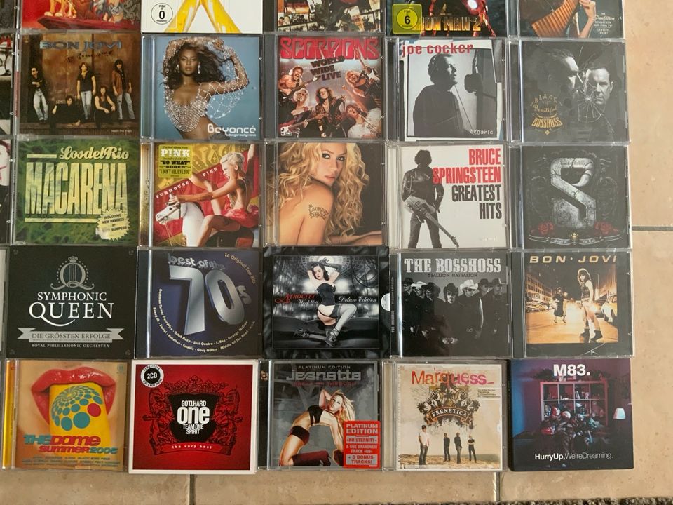 63 verschiedene Musik-CD‘s. Konvolut Rock und Pop in Gersthofen
