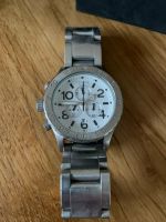 NIXON Armbanduhr Edelstahl Chrono weiss Bayern - Faulbach Vorschau