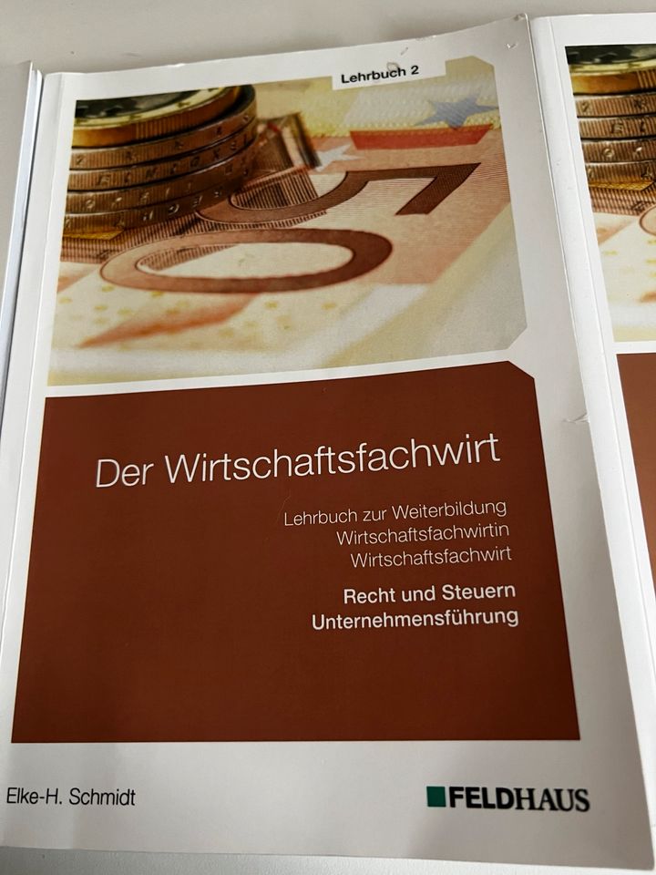 Wirtschaftsfachwirt Feldhaus Lehrbuch 1-3 in Meitingen