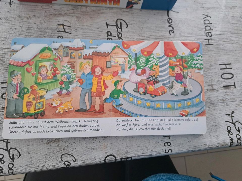 Weihnachten Kinderbuch mit Sound Effekt gut erhalten in Haibach