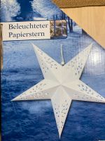 Papierstern weiß Weihnachten Dekorieren Leipzig - Altlindenau Vorschau