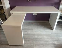 Ikea Malm Schreibtisch mit Ausziehplatte Nordrhein-Westfalen - Lengerich Vorschau