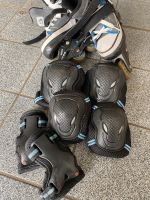 Kinder Inline Skates/ Schlittschuhe mit Protektoren Sachsen - Bautzen Vorschau