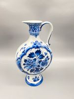 DE PORCELEYNE FLES FAYENCE VASE KRUG ROYAL DELFT BLAU HANDBEMALT Berlin - Charlottenburg Vorschau