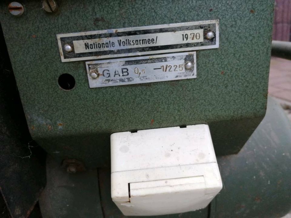 Notstromer NVA DDR Bj1970 in Genthin