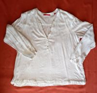 Tunika Blusenshirt weiß beige s. Oliver Größe 42 Nordrhein-Westfalen - Harsewinkel Vorschau