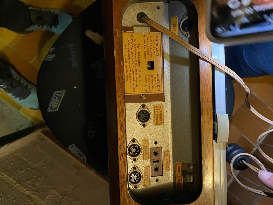 Tonbandgerät Telefunken Magnetophon 85 in Rinteln