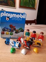 PLAYMOBIL 3 Motorräder + 3 Helme + 3 Mann Niedersachsen - Buchholz in der Nordheide Vorschau