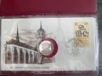 Numisbrief DDR 500. Geburtstag Martin Luther Saarland - Sulzbach (Saar) Vorschau
