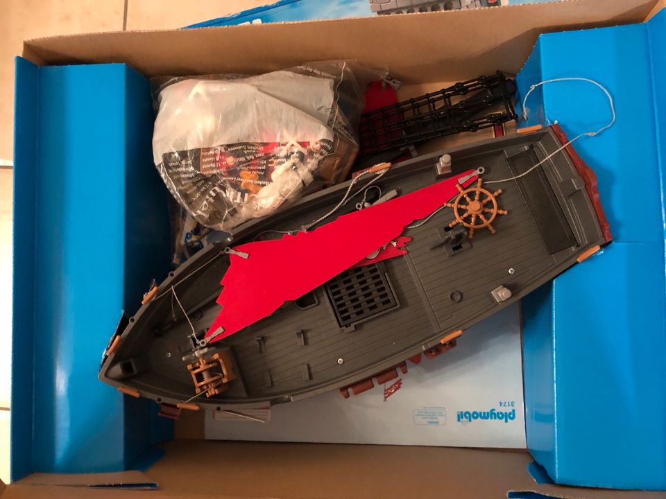 PLAYMOBIL Piratenschiff "Roter Korsar" 3174 komplett mit OVP in Iserlohn