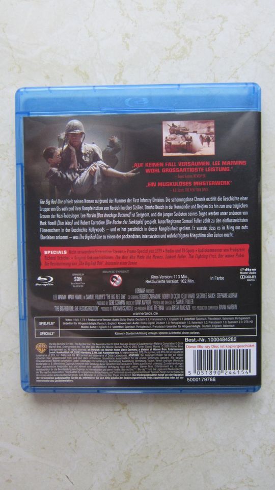 Bluray - The Big Red One - Kriegsfilm in Haibach Unterfr.