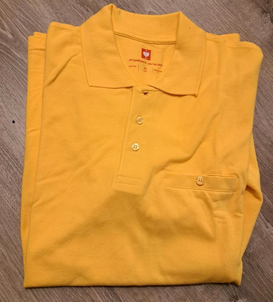 engelbert strauss Polo-Shirt Poloshirt XL gelb in Plauen