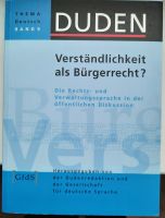 Verständlichkeit als Bürgerrecht? Duden Thema Deutsch Band 9 Berlin - Tempelhof Vorschau