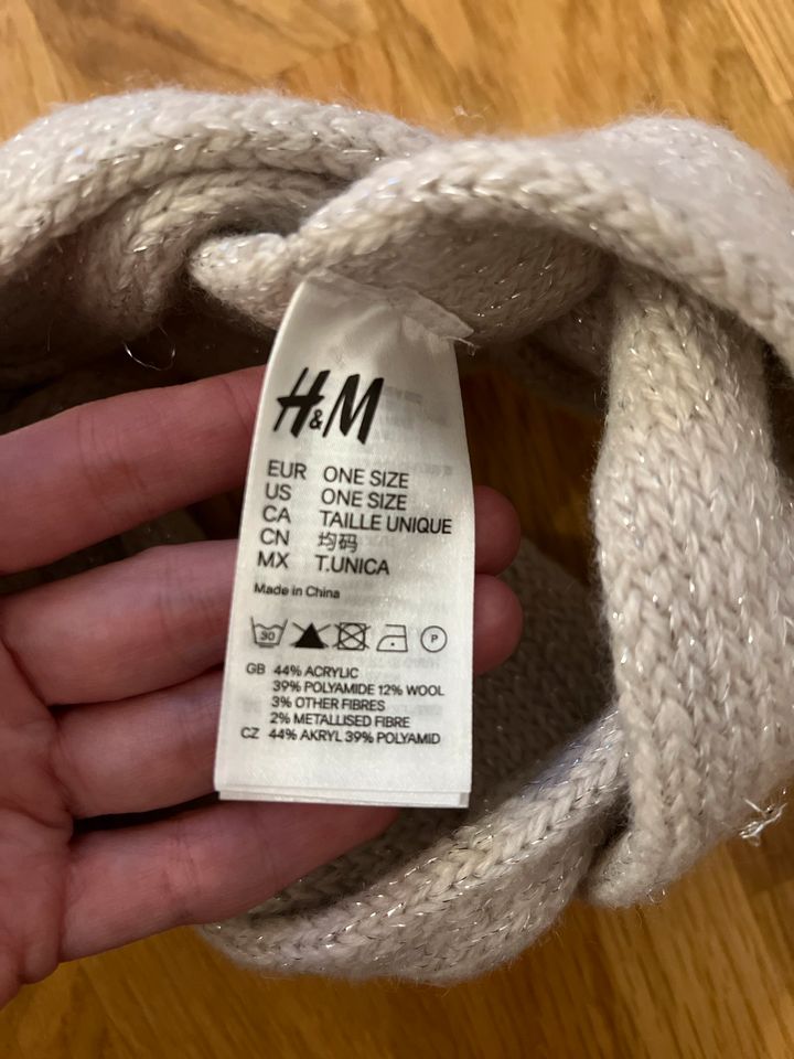 H&M geflochtenes Stirnband grau mit Silberfaden in Berlin - Charlottenburg  | eBay Kleinanzeigen ist jetzt Kleinanzeigen