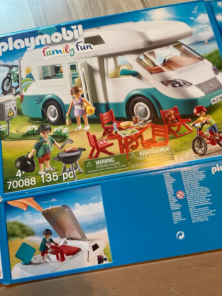 Playmobil 70088 Family fun Campingwagen inkl OVP in Linsengericht