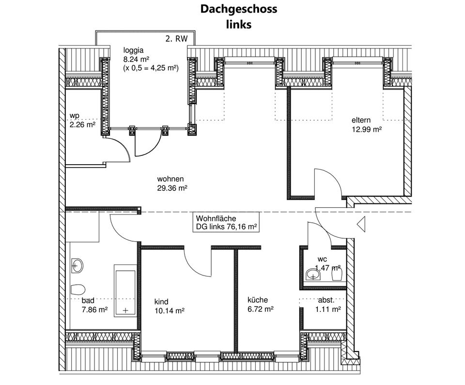 Freie Besichtigung Samstag 01.06.2024 - Neue  helle Dachgeschoßwohnung mit Flair in Bonn-Endenich- hohe Steuervorteile bei Vermietung in Bonn