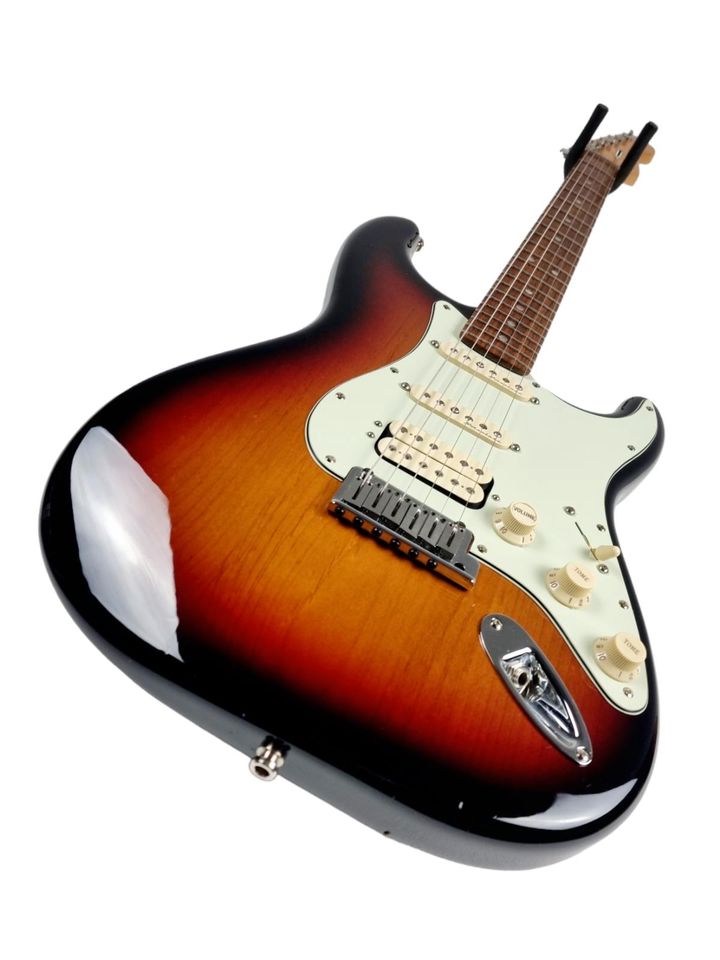 2010 Fender American Deluxe Stratocaster HSS 2TS Sunburst USA in Linsengericht