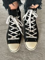 Chucks schwarz converse Gr. 8 1/2 Hessen - Mainhausen Vorschau