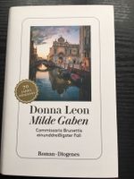 Donna Leon "Milde Gaben" gebundenes Buch 343 Seiten, NEU Berlin - Zehlendorf Vorschau