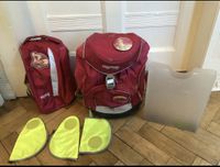 Ergobag Ranzen Mädchen rot Sterne mit Sporttasche und Reflektoren Hannover - Vahrenwald-List Vorschau