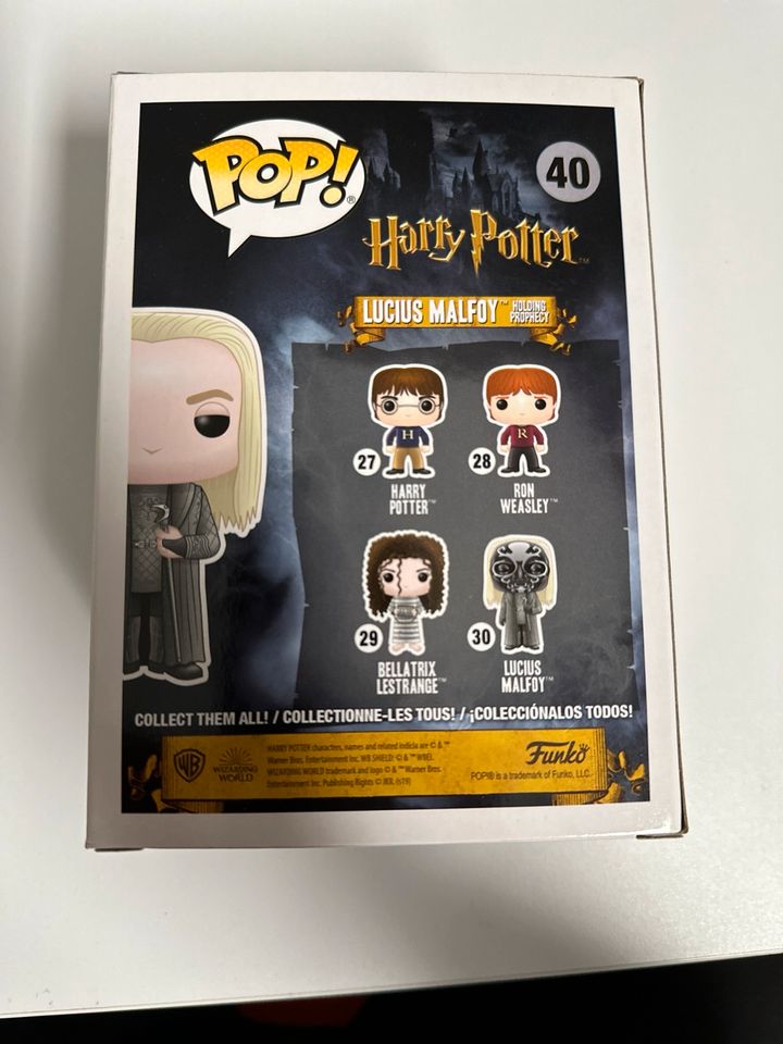 Funko Pop Harry Potter Lucius Malfoy #40 Special Edition in Osterode am Harz