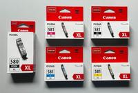Canon 580 XL und 581 XL, komplettes Set Bayern - Bad Wörishofen Vorschau