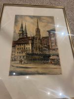 Schönes Bild Nürnberg signiert Nürnberg (Mittelfr) - Nordstadt Vorschau