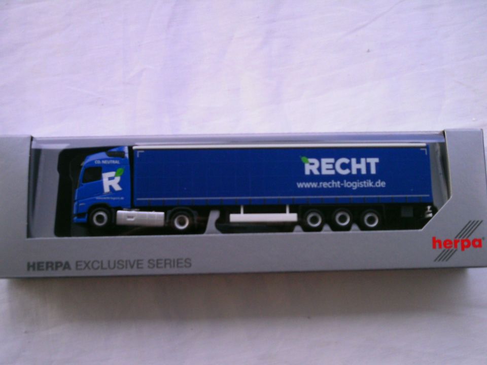 Herpa 954891 Volvo FH GL20 Sattelzug Recht Logistik Neu OVP in Alzey