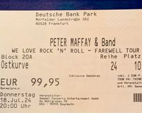 Peter Maffay in Frankfurt am 18.07.24 | 2 Konzert-Tickets Baden-Württemberg - Sinsheim Vorschau