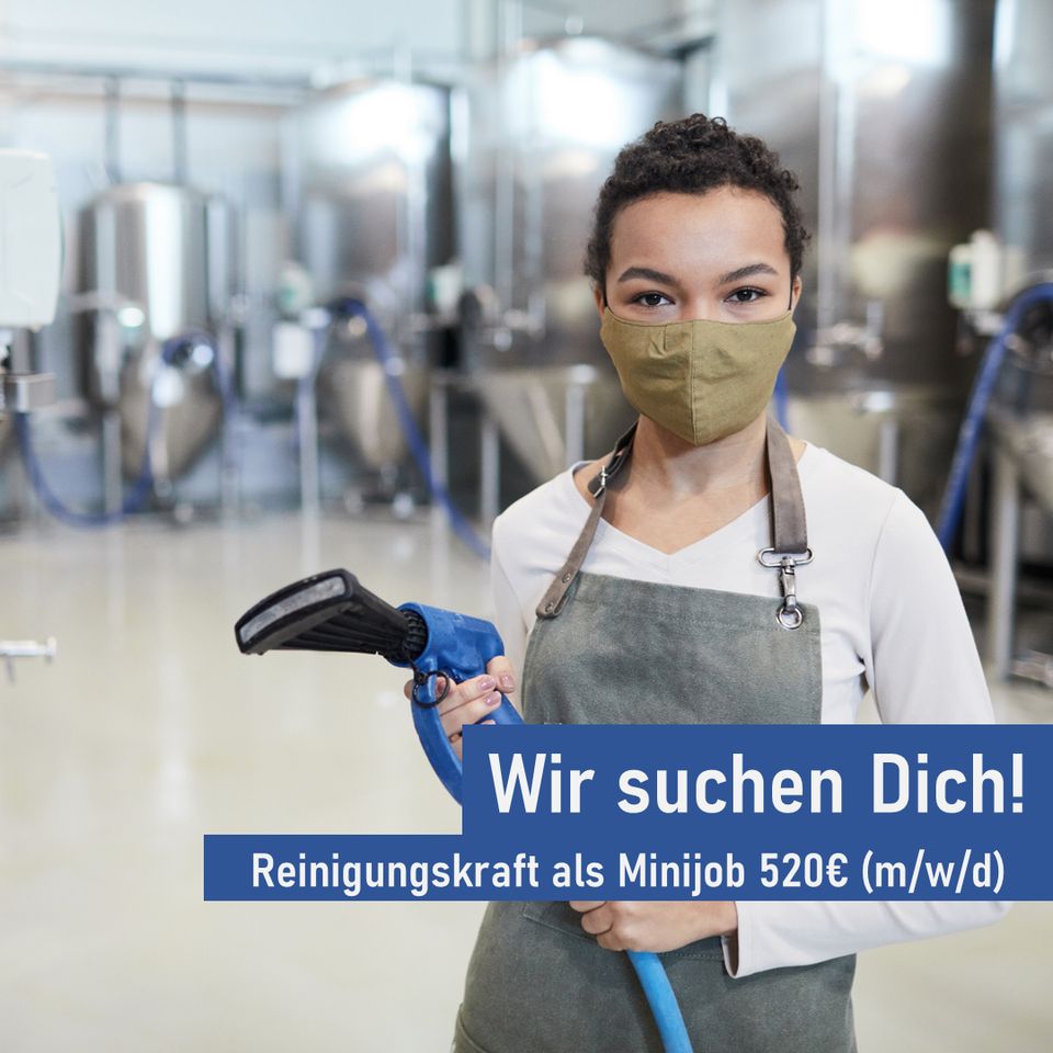 Reinigungskraft als Minijob/Nebenjob 538€ (m/w/d) in Kleinheubach