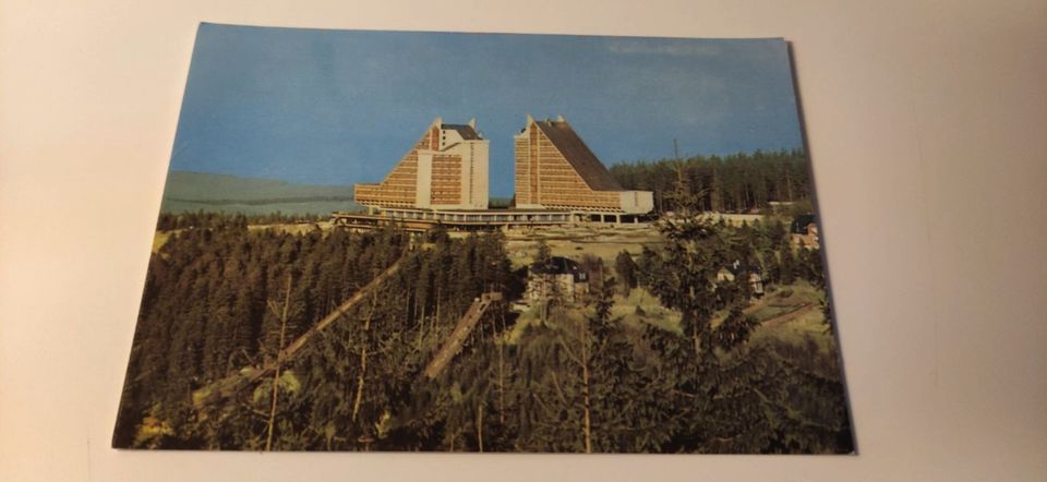 Alte Ansichtskarte,Postkarte Interhotel Panorama Oberhof DDR in Dresden