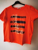 Oranges T-Shirt mit Printdruck #Cecil Baden-Württemberg - Schemmerhofen Vorschau