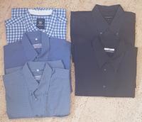 5x Herren Oberhemden kurzarm Gr. XL blau schwarz Lerros Concept Pankow - Weissensee Vorschau