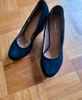 5th Avenue Damen Pumps Keilabsatz Wildleder schwarz Gr. 39 Rheinland-Pfalz - Mainz Vorschau