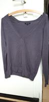 AMISU Strickjacke Cardigan geknöpft V-Ausschnitt Basic grau y2k Hessen - Birstein Vorschau