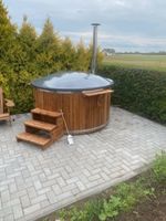 HotTub Badezuber Whirlpool Jacuzzi Holz Ø 205cm Hydromassage LED Niedersachsen - Wietmarschen Vorschau