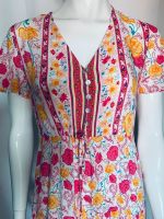 Shein Kleid Sommerkleid neuwertig Gr.L weiß pink luftig☀️ Bayern - Niederwerrn Vorschau
