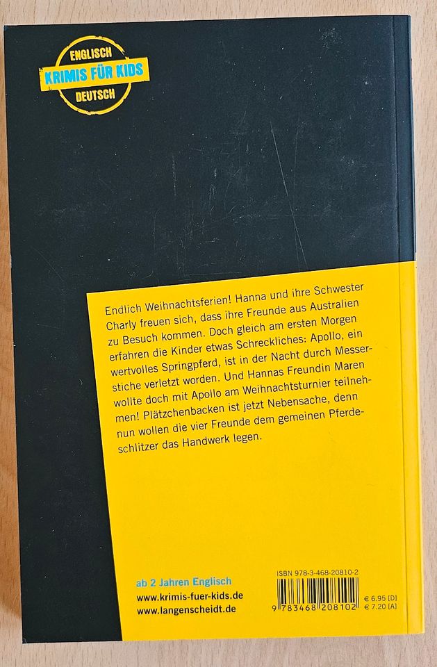 Englisch Krimis für Kids – 4 Bücher von Langenscheidt in Duisburg