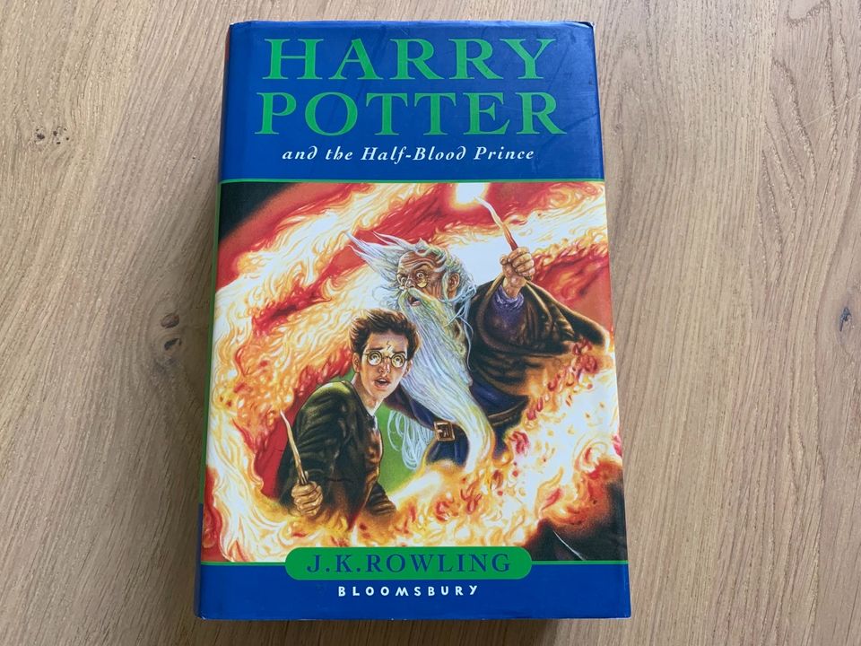 FIRST EDITION Harry Potter and the Half-Blood Prince w NEU hardco in Hamburg