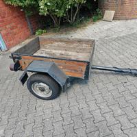 Oldtimer Anhänger Pritsche 550kg Eigenbau DDR Nordrhein-Westfalen - Titz Vorschau