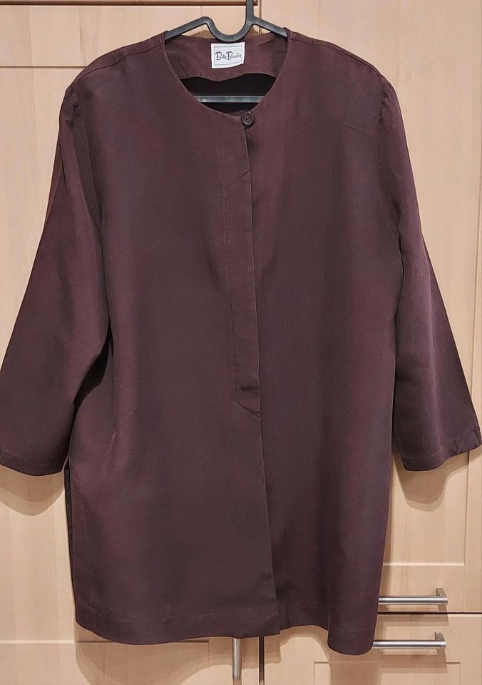 "Betty Barclay", Bluse, braun, 100 % Seide, Gr. 44 in Kirchhundem