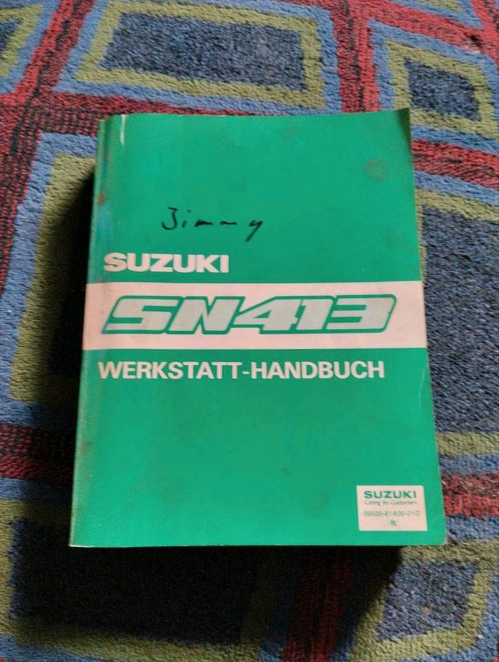 Suzuki Sn413 Jimny Werkstatthandbuch in Insheim