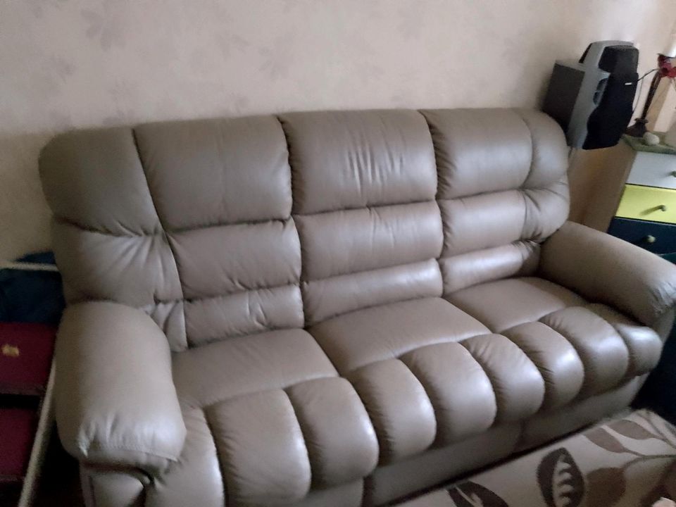 Echtleder Couch in Hagen