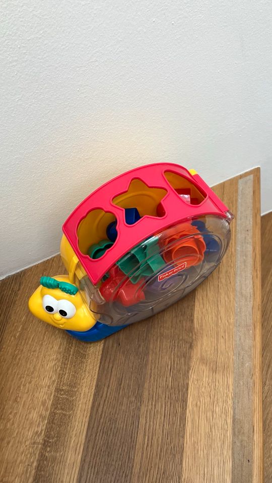 Fisher Price Musik Schnecke Sortierspiel Stapelsteine Motorik in Ingolstadt